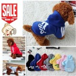 Hoodie Style Cotton Doggie Jackets in Assoterd Colors