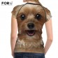 Yorkshire Terrier 3D Sublimation Print T Shirt 