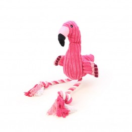 Flamingo Doggie Squeaky Toy 