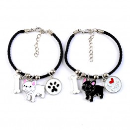 French Bulldog Charm Bracelets 