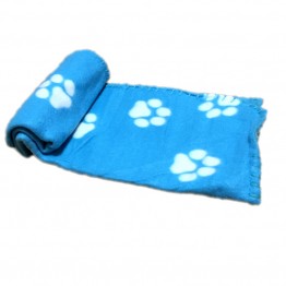  Paw Print Design Dog Blanket 