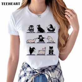  Funny Animal Design Cotton T-Shirt 
