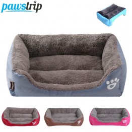 Soft Fleece Doggie Bed with Waterproof Bottom