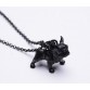 Vintage French Bulldog Necklace