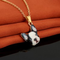 Vintage  French Bulldog Necklaces