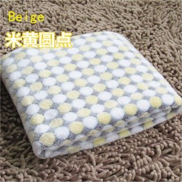 Dots Printed Breathable Dog Bed 