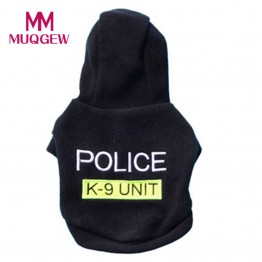 "POLICE K-9 UNIT"  Costume  with Hoodie